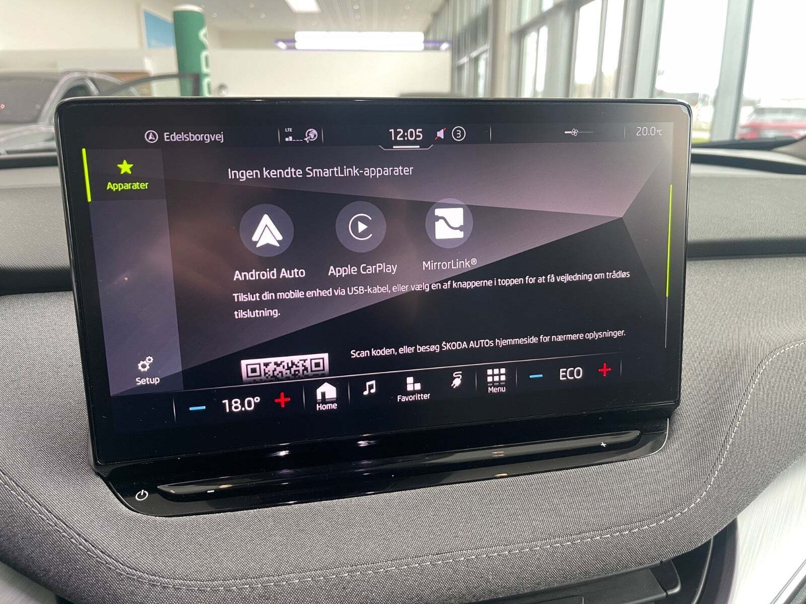 Sølv Skoda Enyaq fra 2021