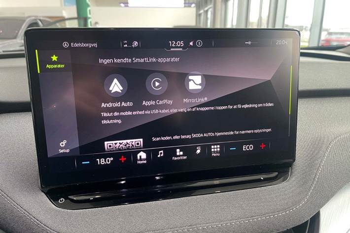 Sølv Skoda Enyaq fra 2021