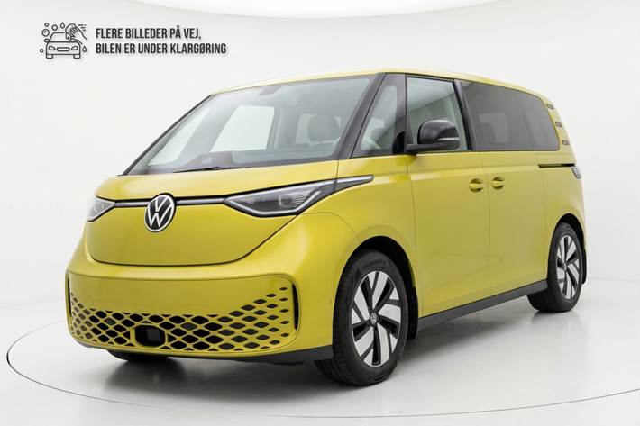 Gul VW ID.Buzz fra 2023