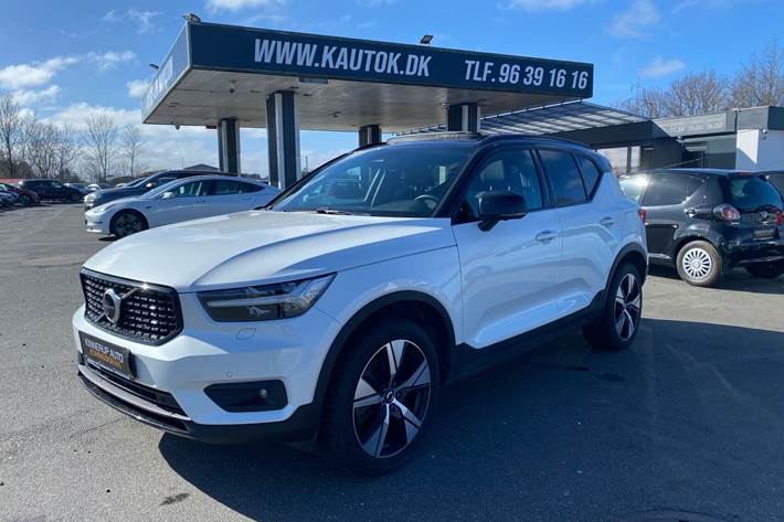 Hvid Volvo XC40 fra 2020