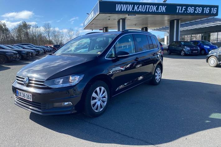 Sort VW Touran fra 2018