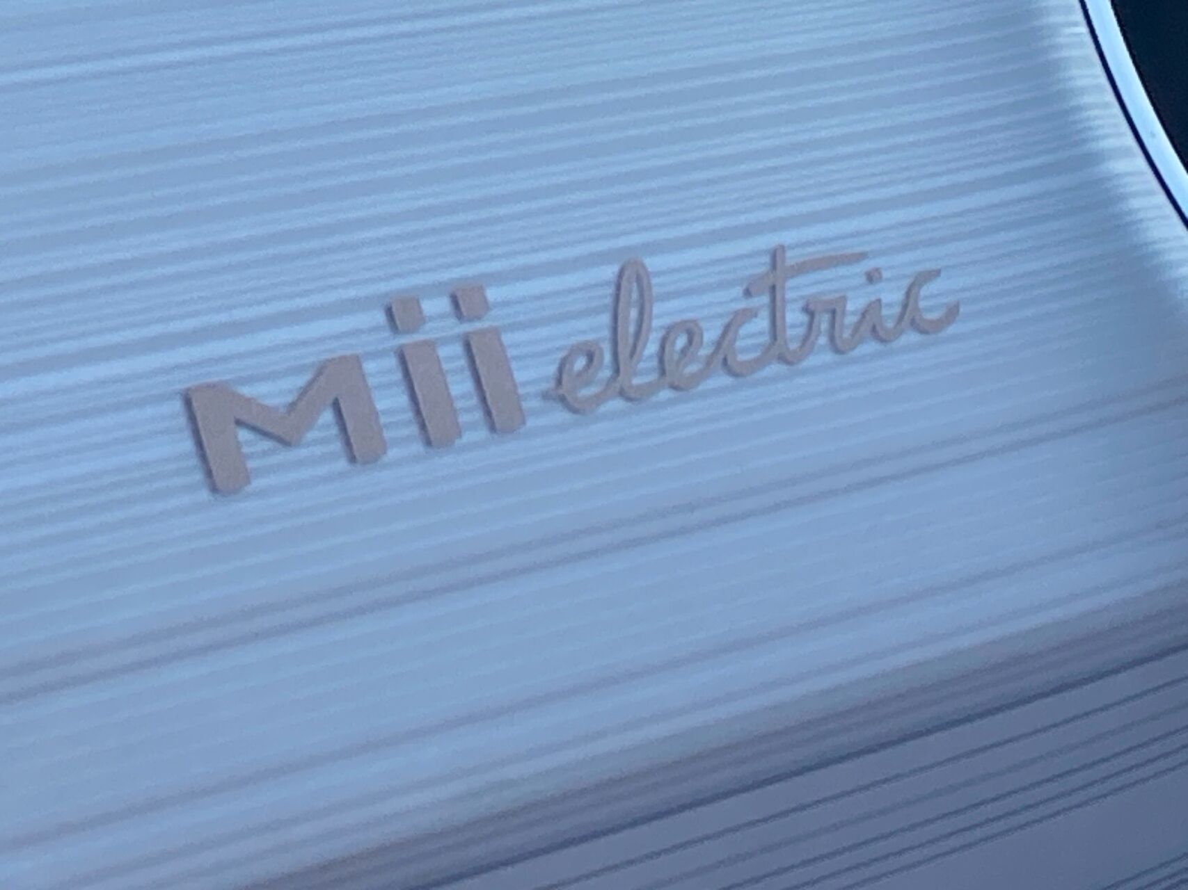 Hvid Seat Mii fra 2021