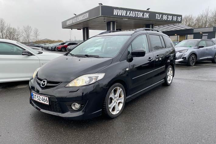 Sort Mazda 5 fra 2008