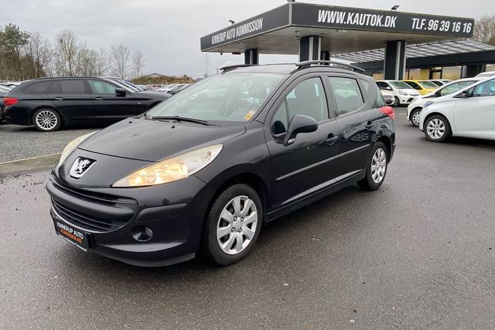 Sort Peugeot 207 fra 2008