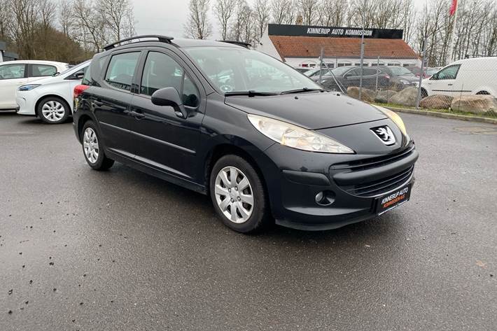 Sort Peugeot 207 fra 2008