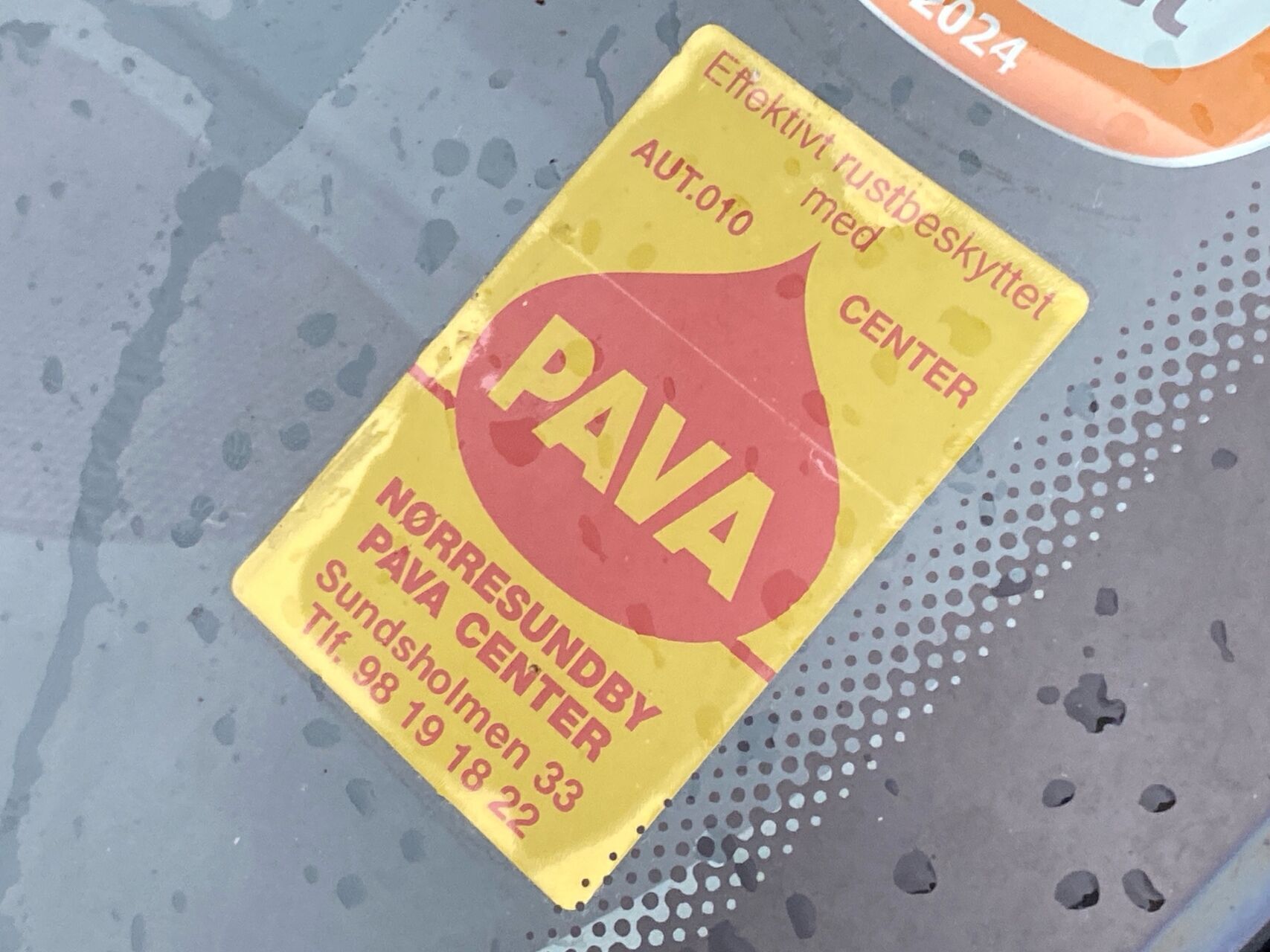 Sort Peugeot 207 fra 2008