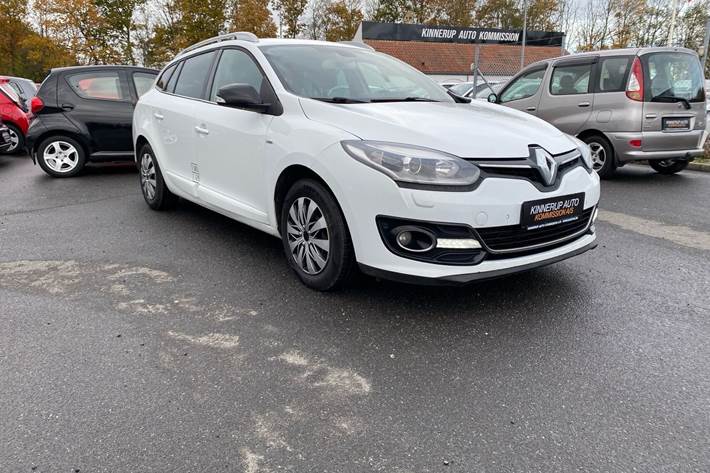 Hvid Renault Mégane fra 2014
