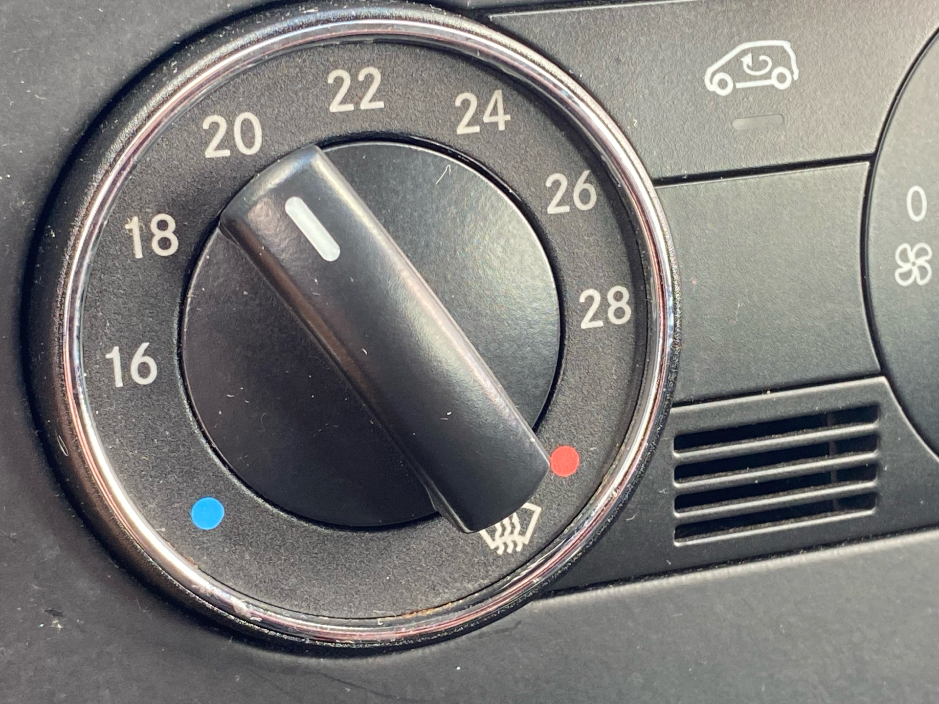 Sort Mercedes A180 d fra 2009