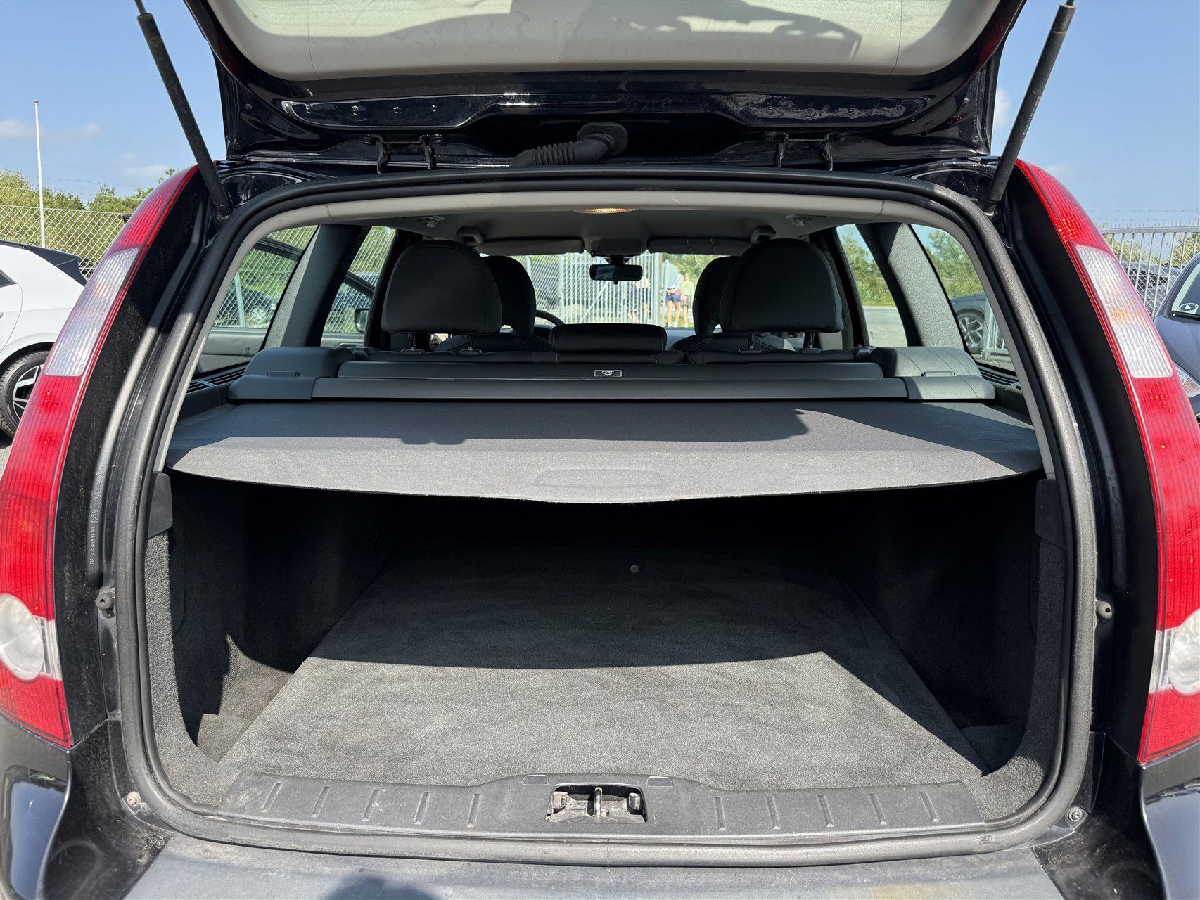 Sort Volvo V50 fra 2005