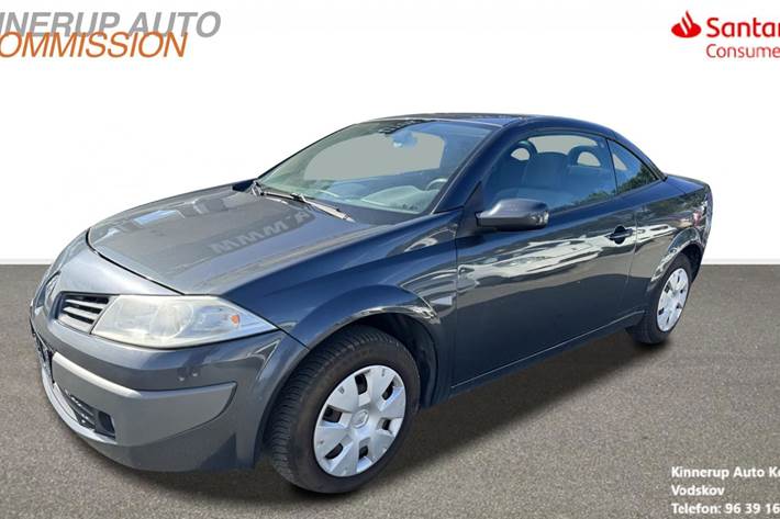 Sort Renault Mégane fra 2008