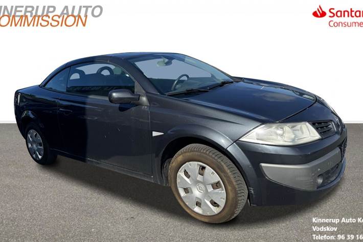 Sort Renault Mégane fra 2008