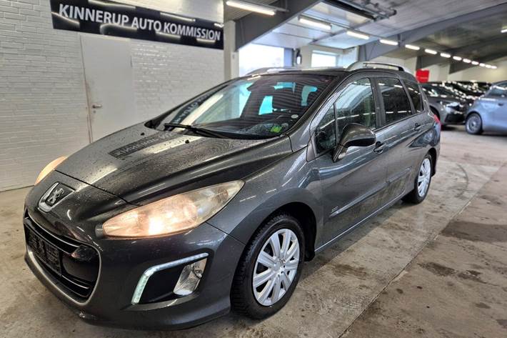 Sort Peugeot 308 fra 2012