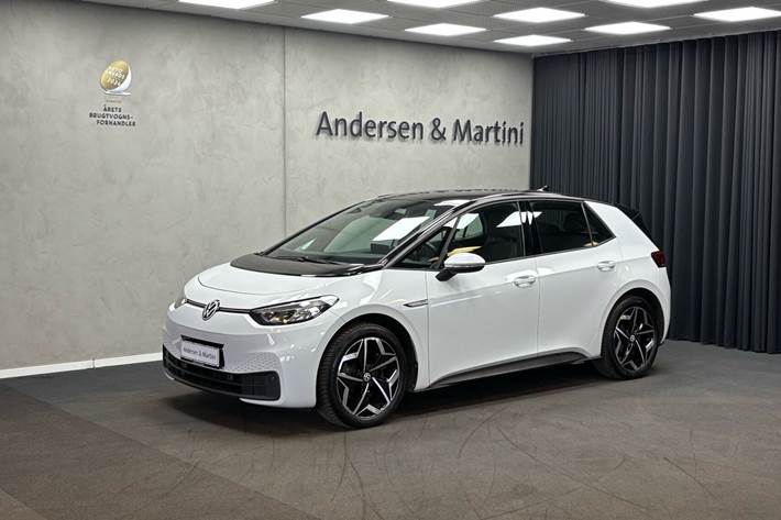 Hvid VW ID.3 fra 2022