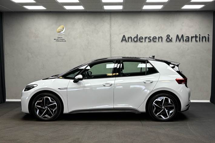 Hvid VW ID.3 fra 2022