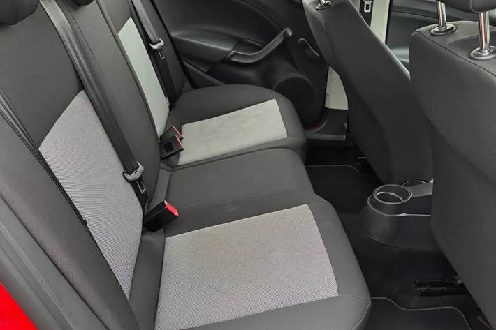 Rød Seat Ibiza fra 2016