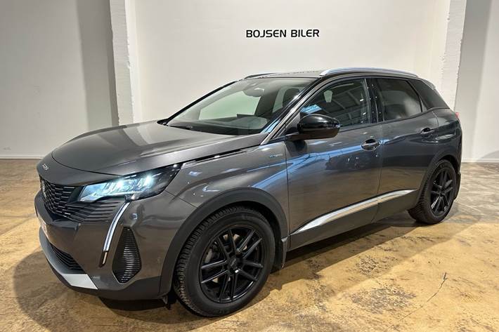 Grå Peugeot 3008 fra 2021