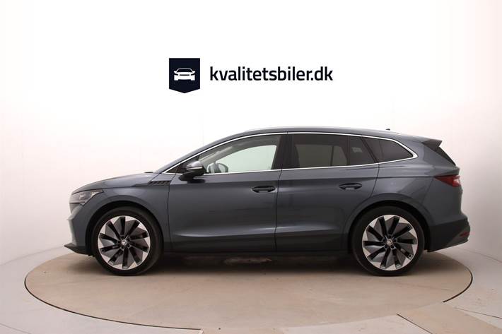 Grå Skoda Enyaq fra 2021