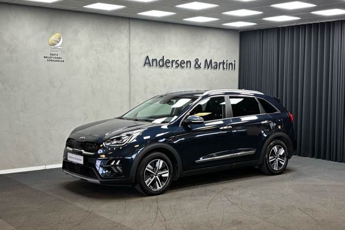 Blå Kia Niro fra 2019