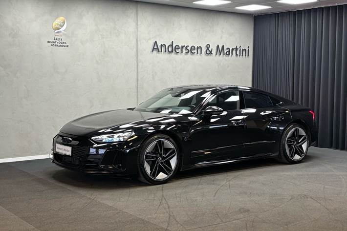 Sort Audi e-tron GT fra 2022