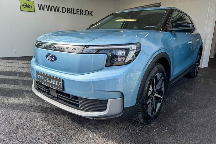 Blå Ford Explorer fra 2024