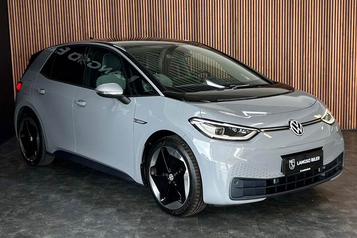 Grå VW ID.3 fra 2021