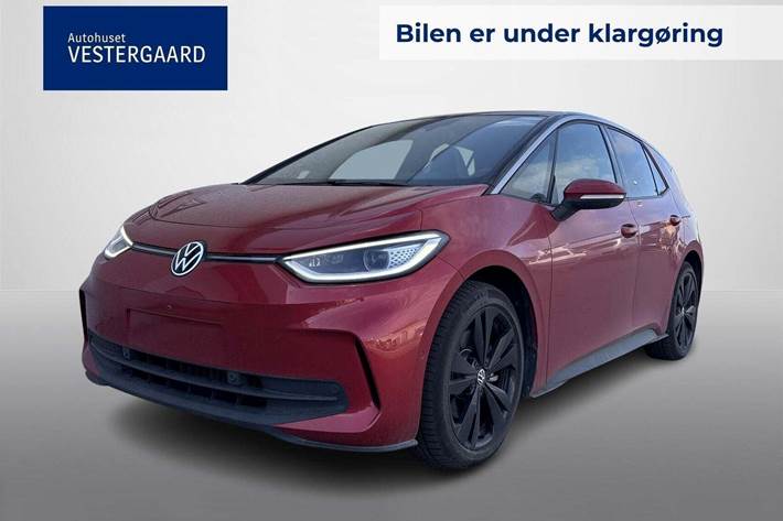 Rød VW ID.3 fra 2023