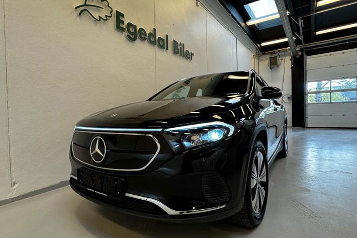 Sort Mercedes EQA250 fra 2022