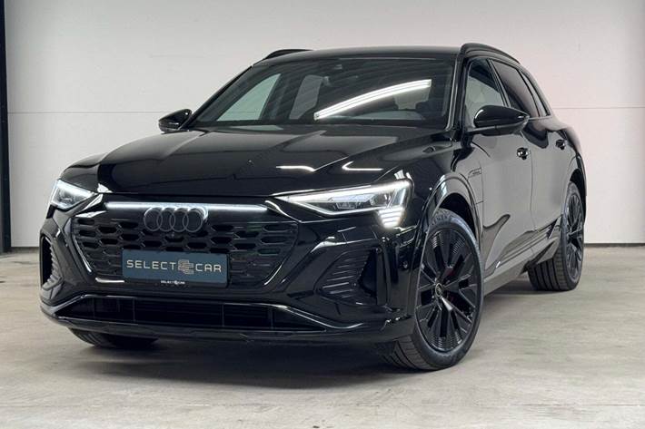 Sort Audi Q8 e-tron fra 2024