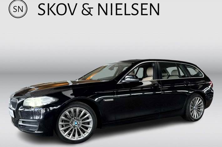 Sort BMW 518d fra 2014