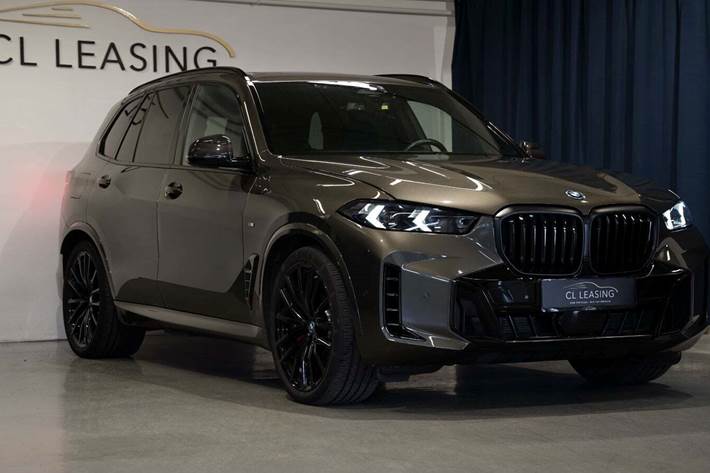 Grøn BMW X5 fra 2024