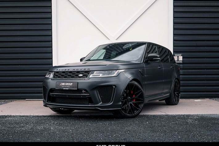 Gul Land Rover Range Rover sport fra 2020