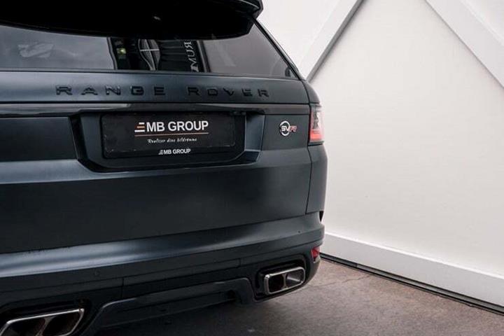 Gul Land Rover Range Rover sport fra 2020