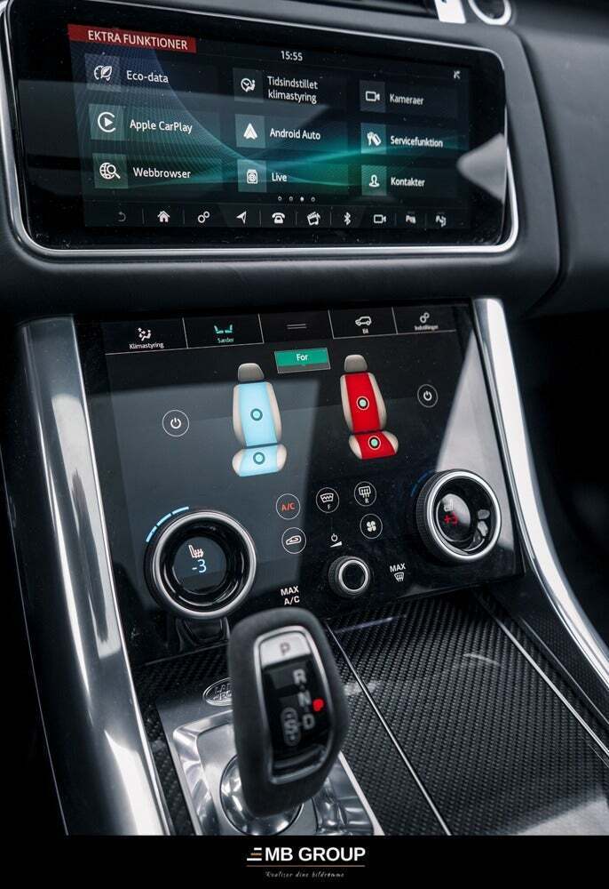 Gul Land Rover Range Rover sport fra 2020