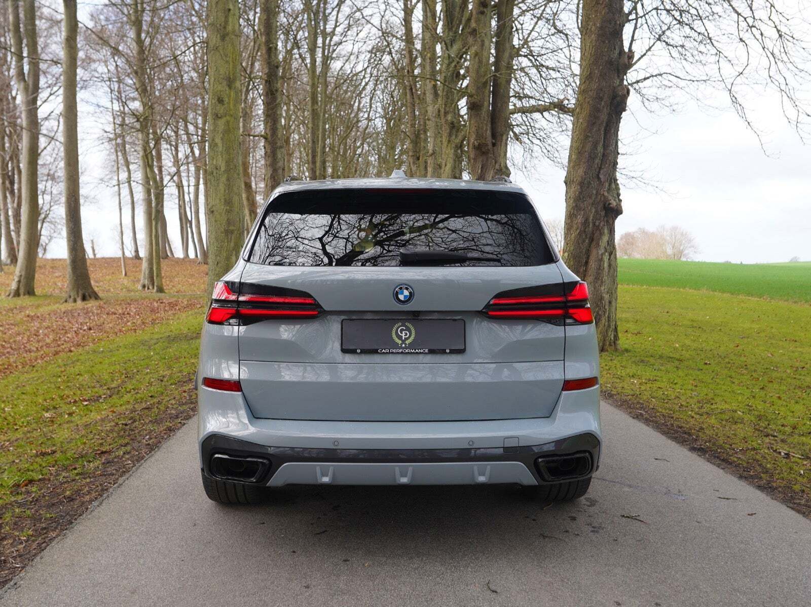 Grå BMW X5 fra 2024