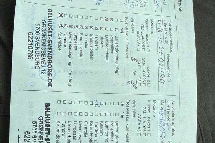 undefined Opel Insignia fra 2018