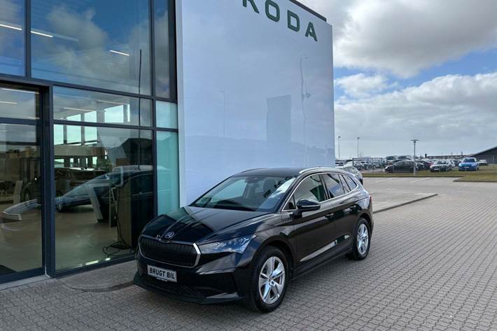 Sort Skoda Enyaq fra 2025