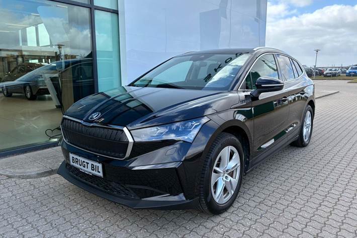 Sort Skoda Enyaq fra 2025