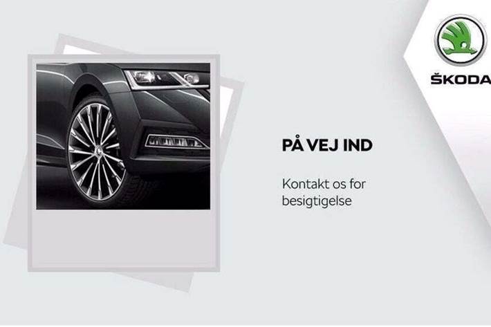 Grå Skoda Enyaq fra 2025