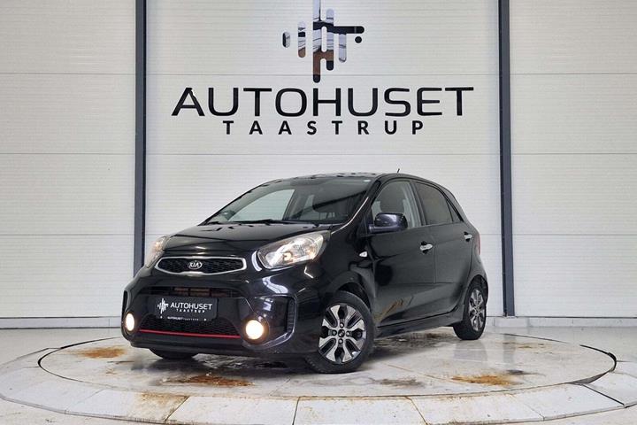 Sort Kia Picanto fra 2016 set udefra