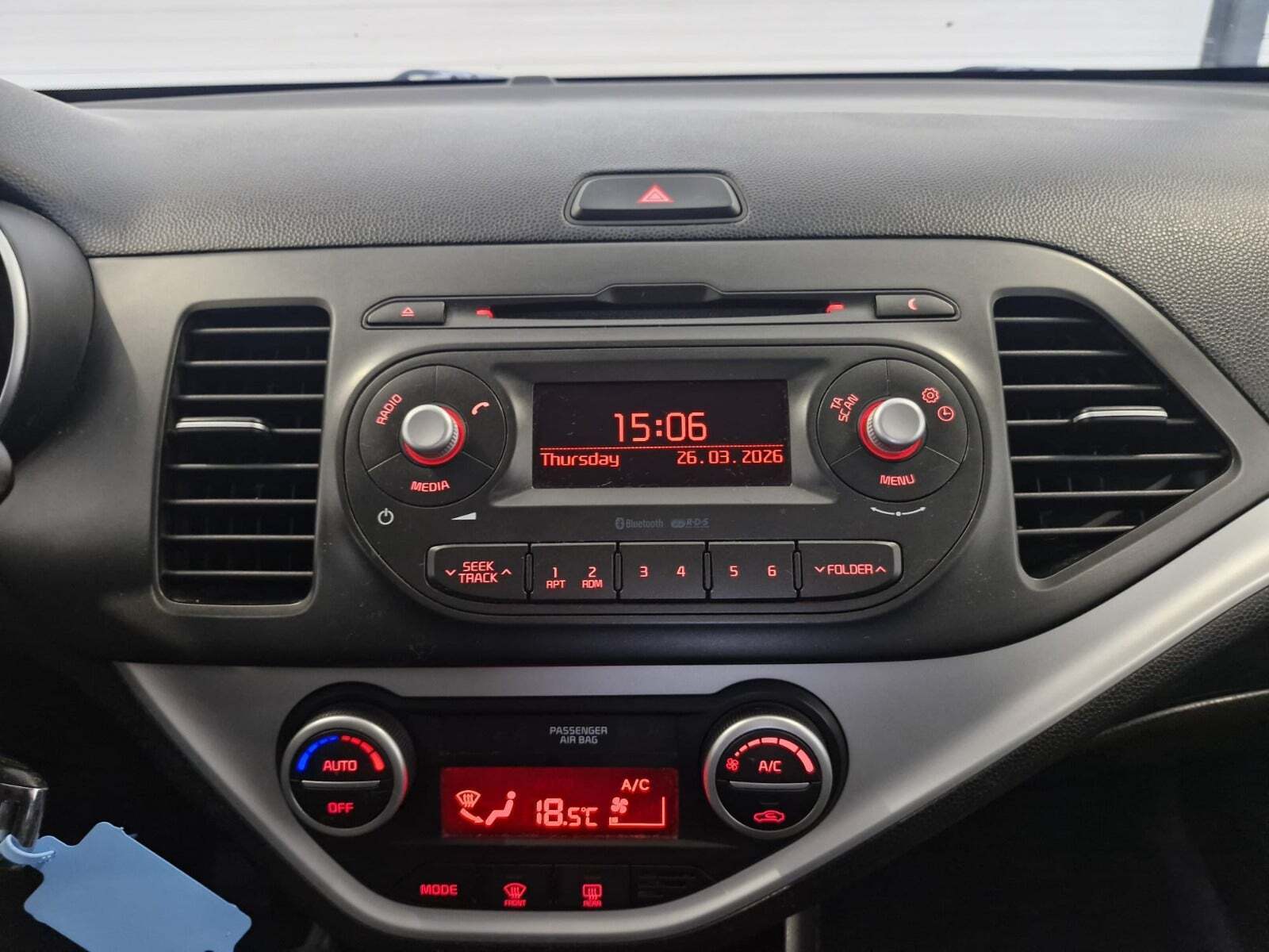 Sort Kia Picanto fra 2016