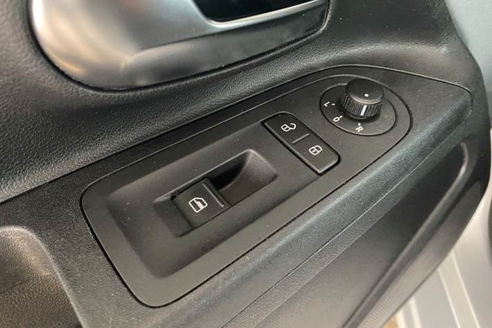 Sølv VW UP! fra 2014