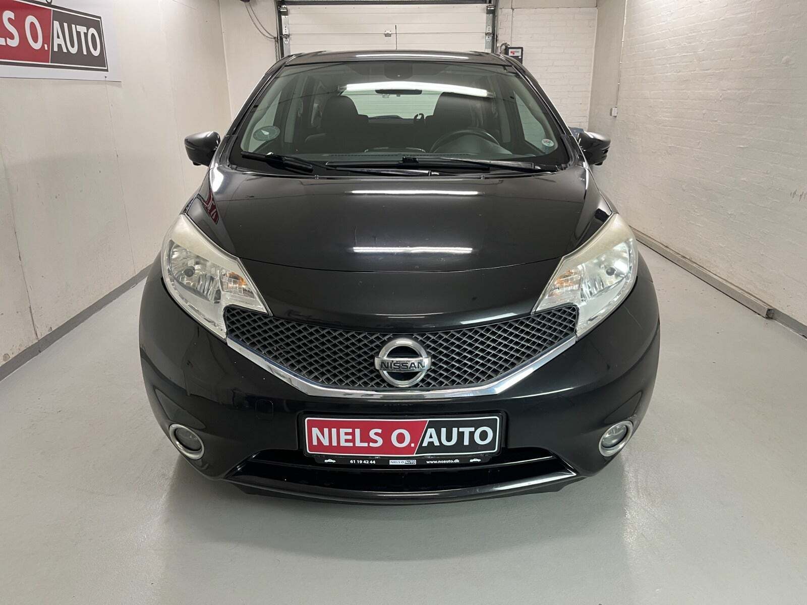 Sort Nissan Note fra 2014