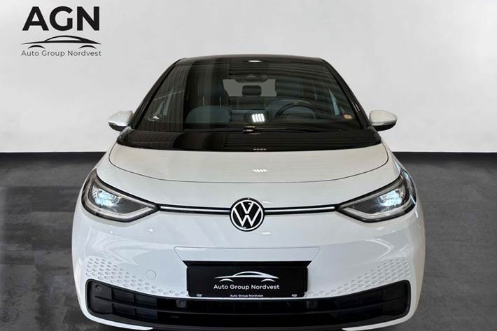 Hvid VW ID.3 fra 2020