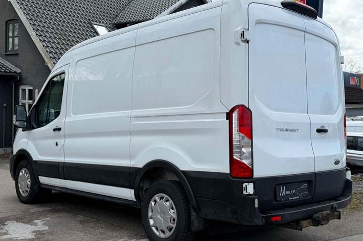 Hvid Ford Transit 350 L2 Van fra 2020