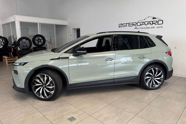 Grøn Skoda Elroq fra 2025