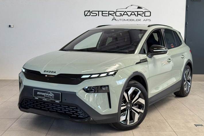 Grøn Skoda Elroq fra 2025