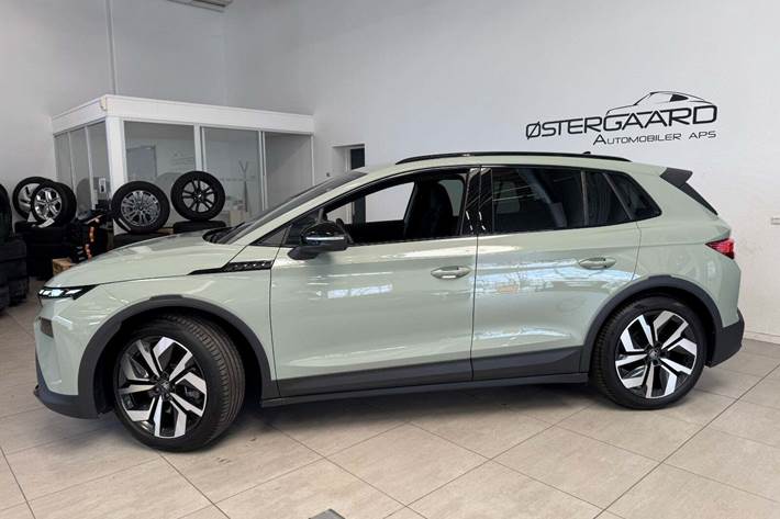 Grøn Skoda Elroq fra 2025