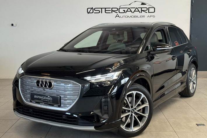 Sort Audi Q4 e-tron fra 2022