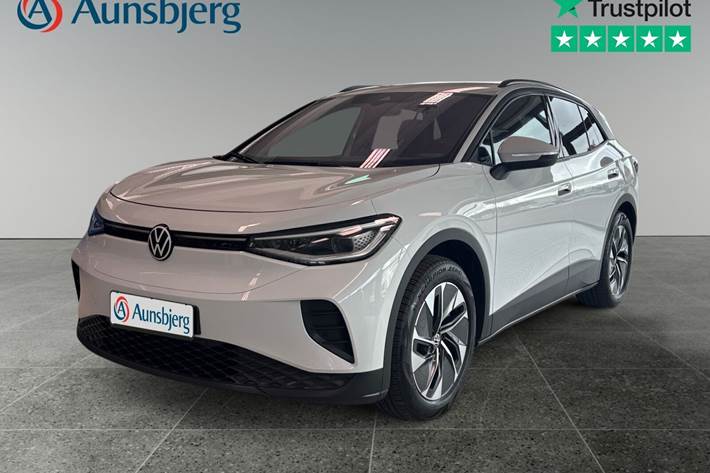 Hvid VW ID.4 fra 2025 set udefra