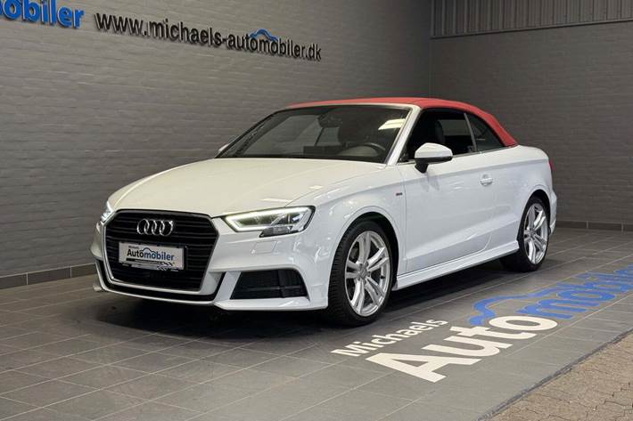 Hvid Audi A3 fra 2020